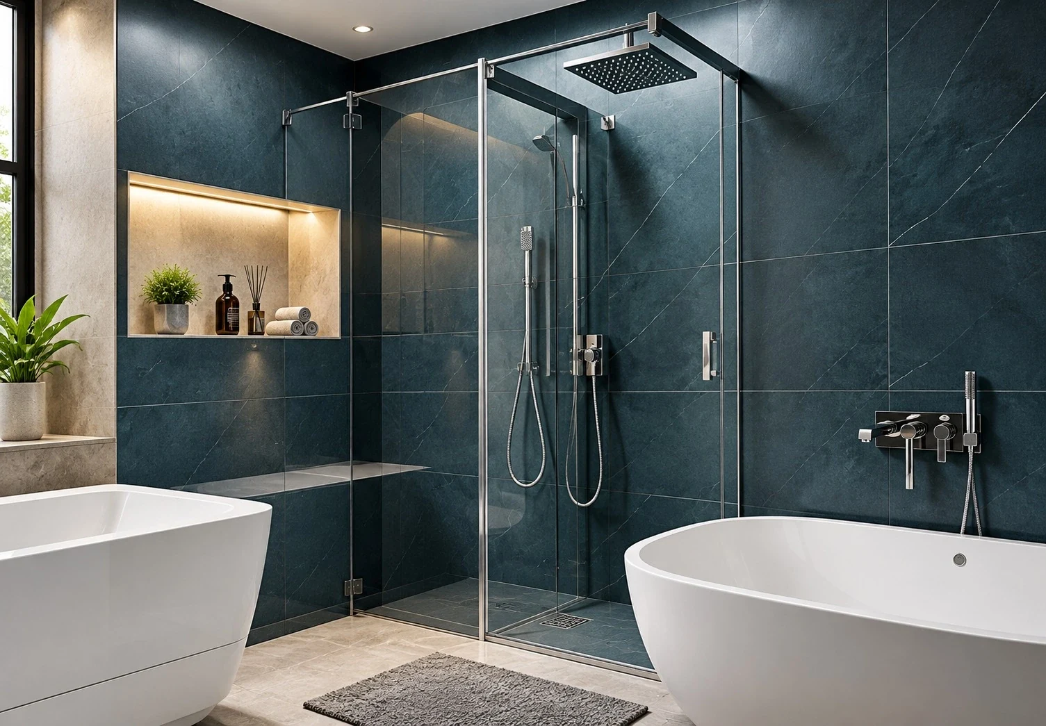 Illustrative bathroom design inspiration