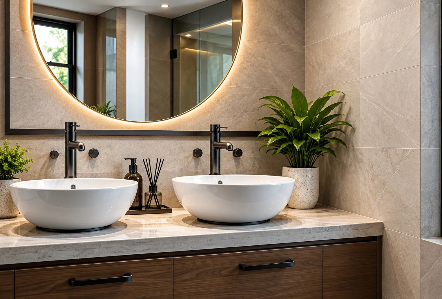 Bathroom design inspiration 4, illustrative mood image