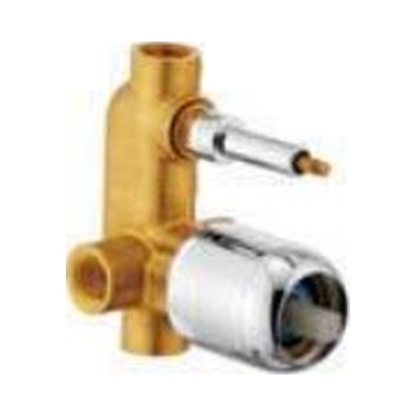 DIB 2 Single lever concealed divertor body (2 inlet), 4 way: 40mm, 46mm and 3 in 1
