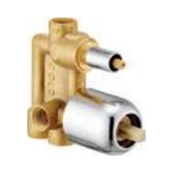 DIB Single lever concealed divertor body (3 inlet), 5 way: 40mm, 46mm and 3 in 1