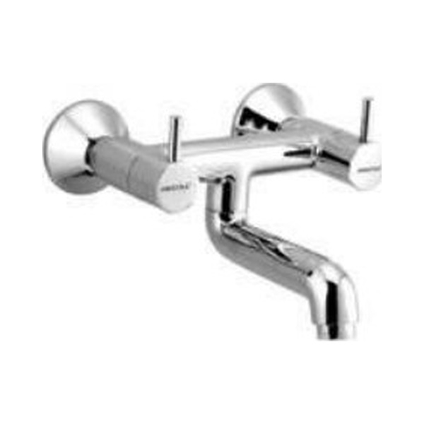 TR 1219 Wall mixer non telephonic shower arrangement with connecting legs and wall flanges