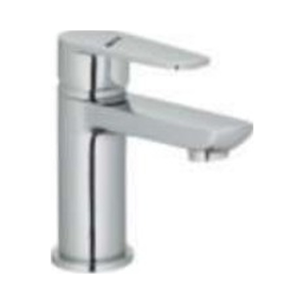VC 906 Single lever basin mixer without popup waste system; 250mm braided hoses