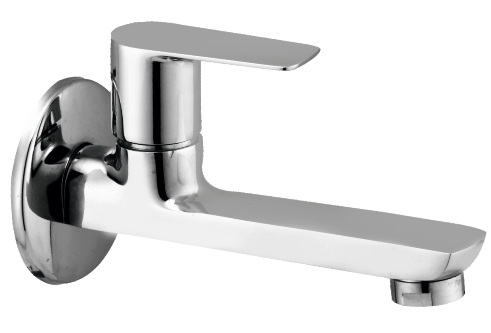 VC 903 Bib cock long body with wall flange