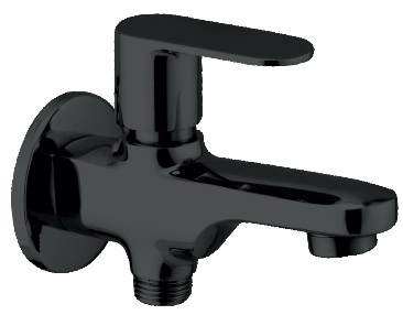 OBK 108 Bib cock 2 way with wall flange