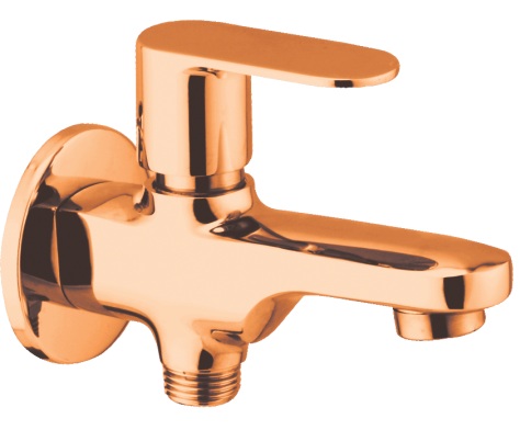 ORG 108 Bib cock 2 way with wall flange