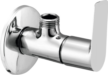 VC 902 Angular stop cock with wall flange