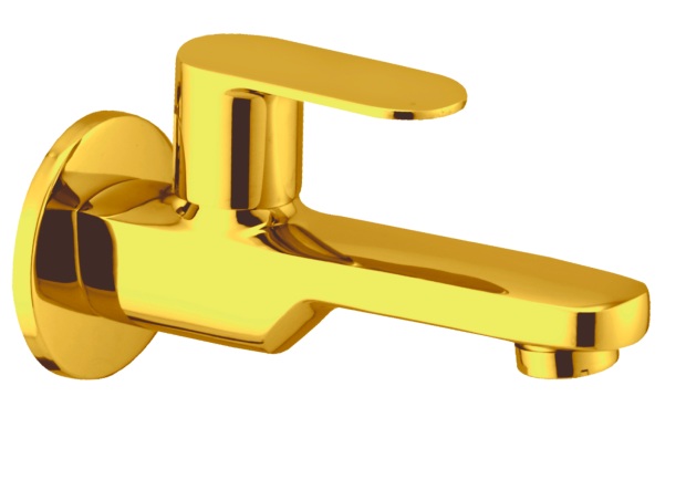 OG 103 Bib cock long body with wall flange