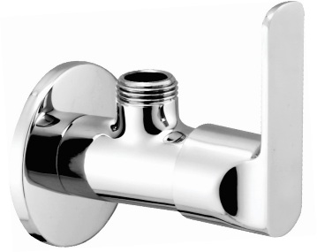 OD 1102 Angular stop cock with wall flange