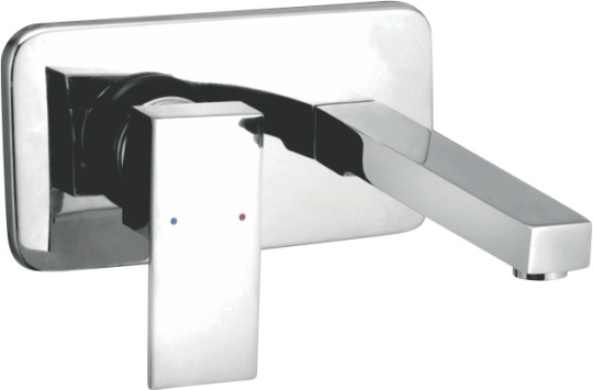 WMBM CB 09 Cubix wall mounted basin mixer